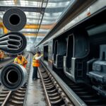 uszczelnienia gumowe do kolejnictwa