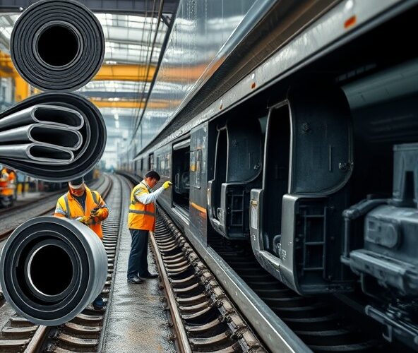 Uszczelnienia gumowe do kolejnictwa: jak zmniejszyć awarie i koszty?