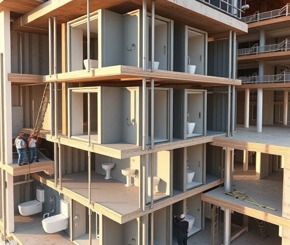 Czy vorgefertigte badezimmerkapseln wymagają przeróbki pionów?