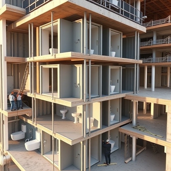 vorgefertigte badezimmerkapseln