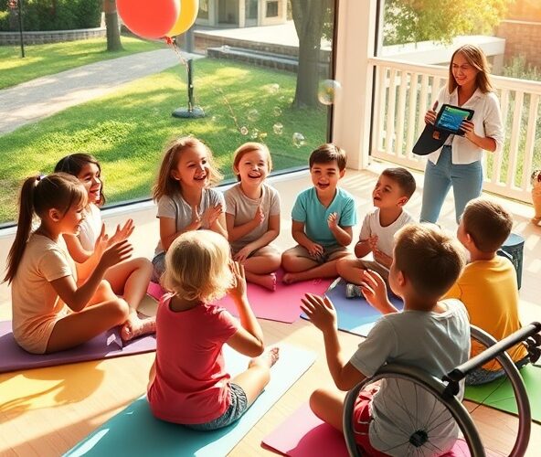 Jak mierzyć efekty jogi śmiechu: nastrój i zaangażowanie u dzieci?