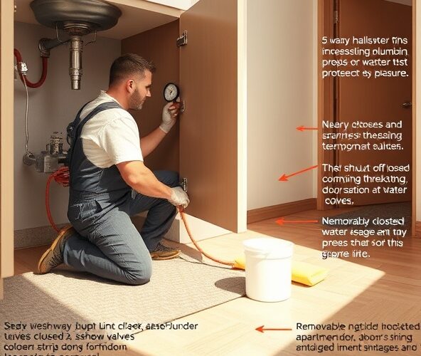 Jak zabezpieczyć podłogi i sąsiadów przed zalaniem przy próbie ciśnieniowej instalacji wodnej w mieszkaniu?