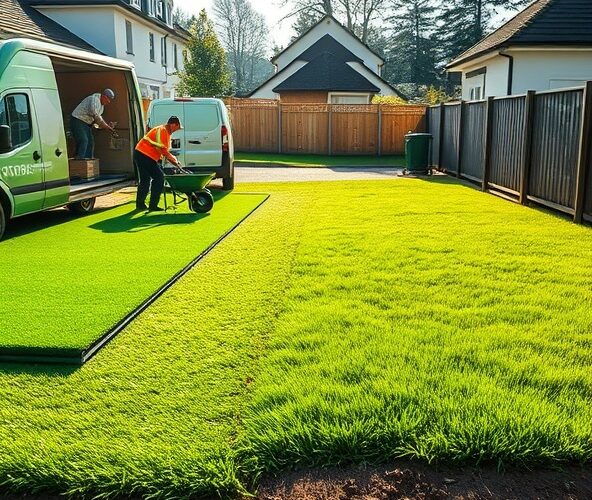 Gdzie w Grodzisku Mazowieckim kupić trawę z rolki z montażem?