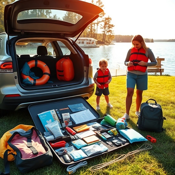 wakacje nad jeziorem z dziećmi