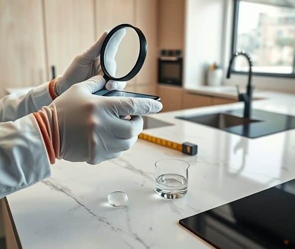 Jak sprawdzić blat z kwarcytu brazylijskiego przy odbiorze mieszkania?