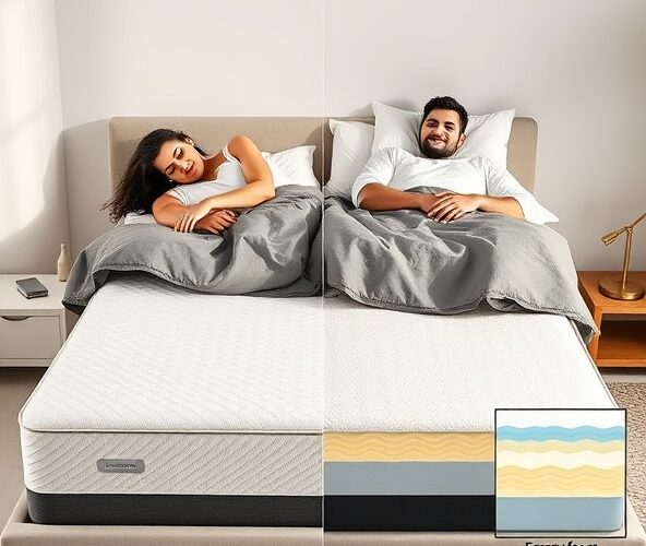 Jakie materace do łóżka 180×200 ograniczą przenoszenie ruchu?