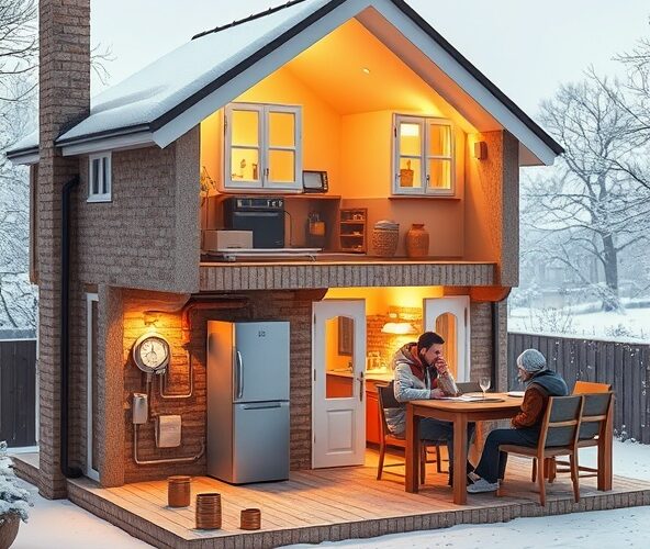 Ile wyniesie roczna cena ogrzewania gazowego domu 120m2 po ociepleniu?