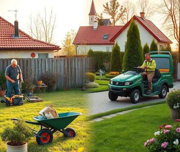 Samodzielnie czy zlecić pielęgnację ogrodów w Grodzisku Mazowieckim?