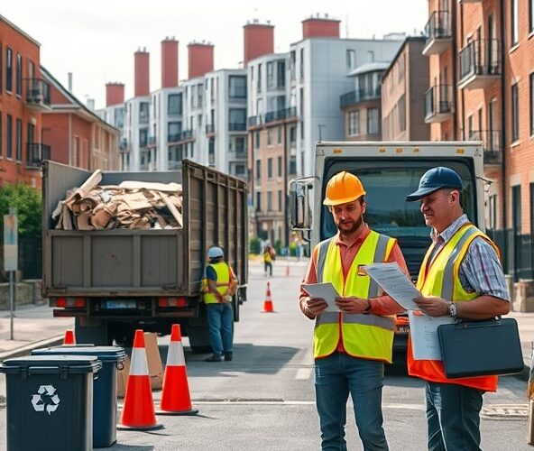 Jak zamówić wywóz odpadów poremontowych w Łodzi i jakie dokumenty?