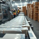 pakowanie w rękaw foliowy