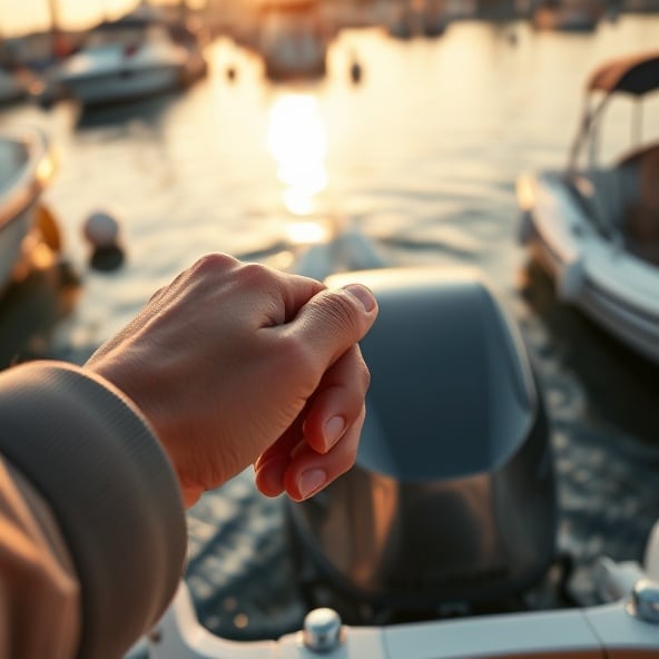 manetka do silnika zaburtowego