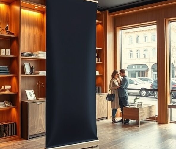 Jak wybrać roll up premium w Warszawie, by zwiększyć sprzedaż w małym sklepie stacjonarnym?