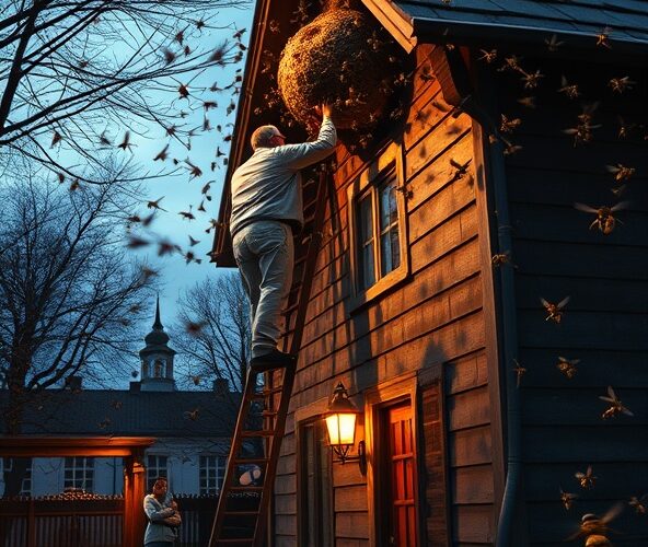 Jakie ryzyko niesie samodzielne usuwanie gniazd szerszeni w Wilanowie?