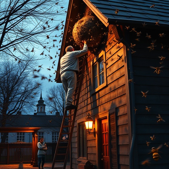 usuwanie gniazd szerszeni wilanów