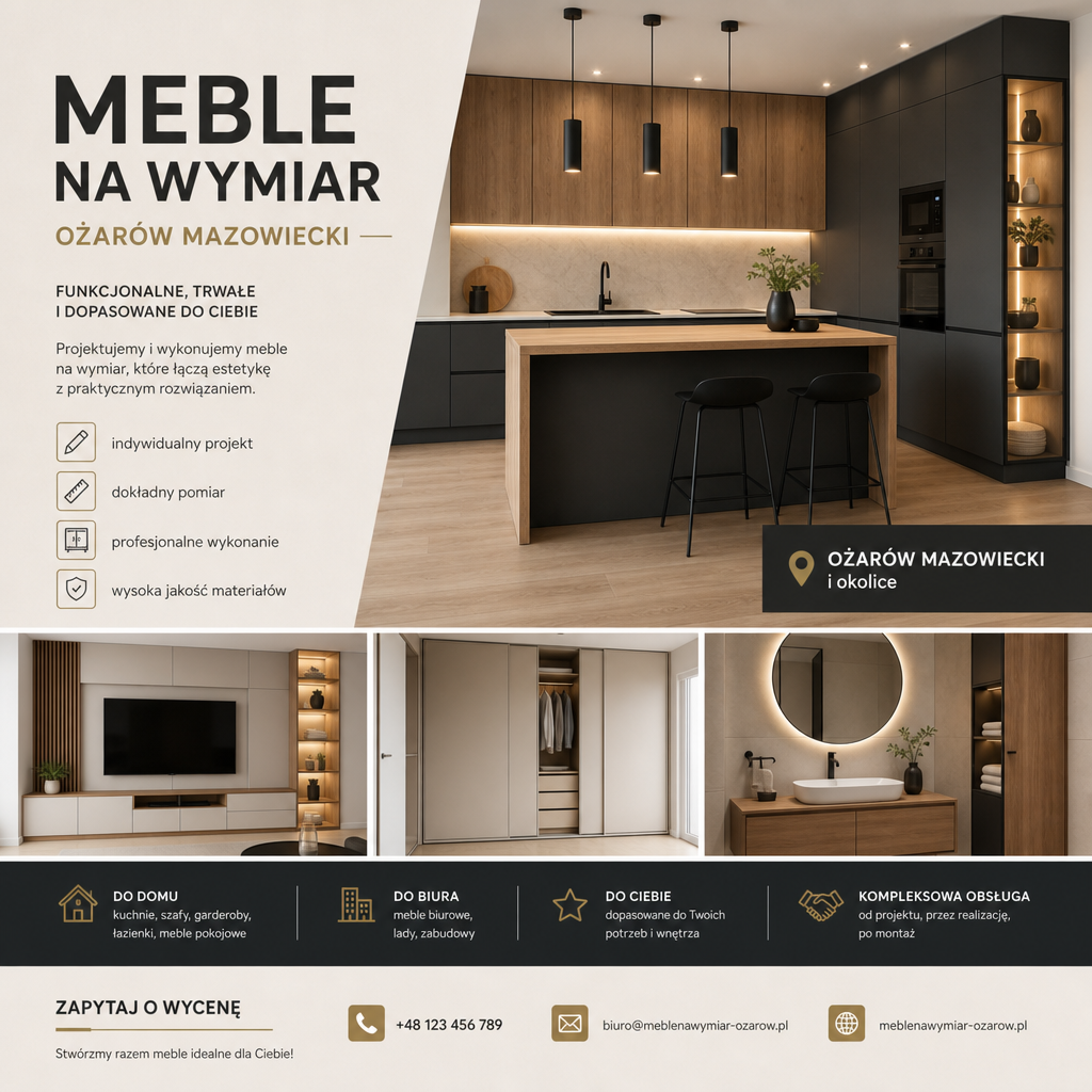 meble na wymiar ożarów mazowiecki